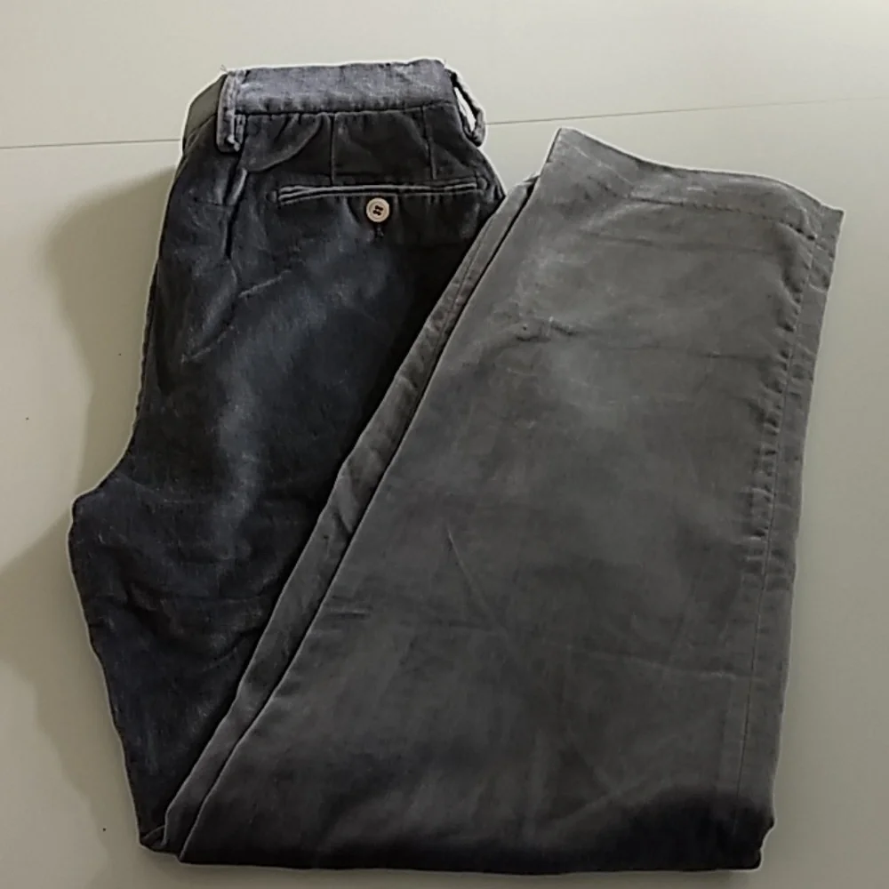 Gucci velvet grey pants